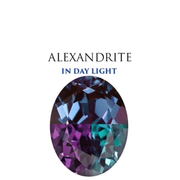 Alexandrite Ring Size 8 OCEANS FINE JEWELRY Sterling silver size 8 - Picture 3 of 5